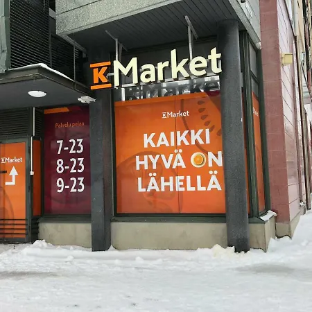 Apartment Finland Tampella - View, Own Sauna, One Bedroom, Furnished Balcony And Great Location